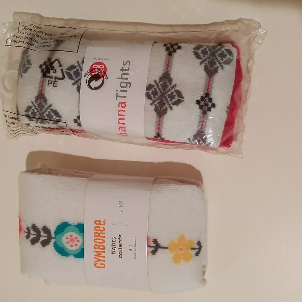 COPY - NWT 2 Girls 5-7 Tights